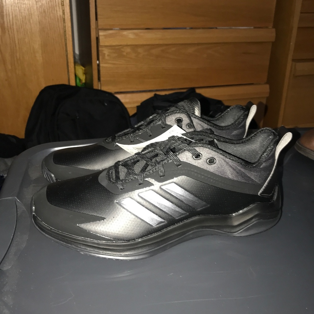 Black Adidas Sneakers. (Brand New)